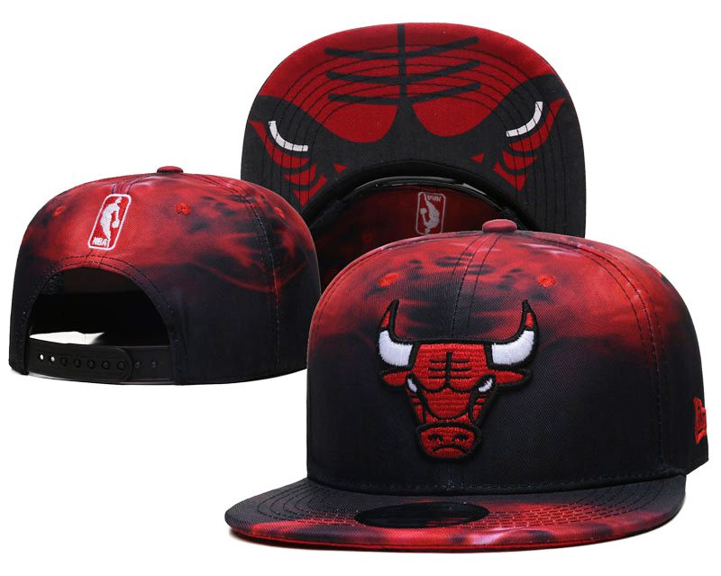 2022 NBA Chicago Bulls Hat TX 07066